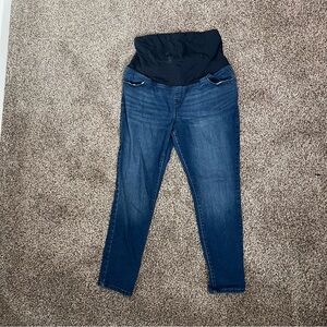 Isabel Maternity by Ingrid & Isabel Dark Blue Jeggings